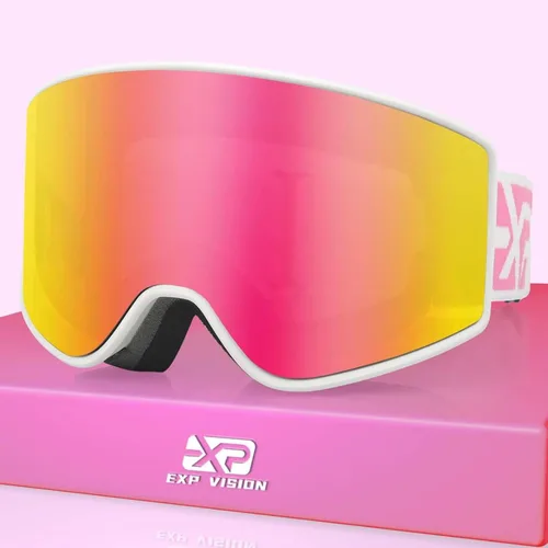 Vista 24 de EXP VISION Gafas de Esquí/Snowboard Parent-child Gafas de Nieve Sobre Gafas para Hombres, Mujeres, Adolescentes y Niños