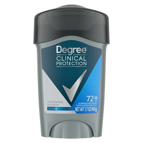 Vista 5 de Degree Clinical Protection Desodorante antitranspirante 72 horas de protección contra el sudor y el olor, unisex, en barra, aroma fresco