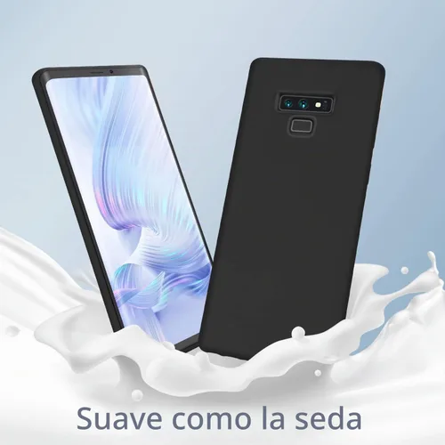 Vista 5 de Carcasa para Galaxy Note 9 (silicona suave TPU), color negro
