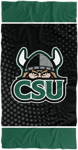 Vista 117 de LOGOVISION Manta Abilene Christian University, 30x60 Logo Dots CottonFront/PolyBackBeachTowel