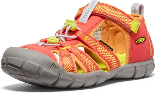 Vista 47 de KEEN Sandalias unisex para niños Seacamp 2 CNX con puntera cerrada Azul Azur/Blanco Estrella