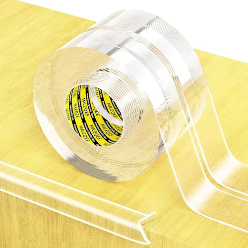Vista 14 de Protector de borde transparente para parachoques, 1 paquete de 0.8 pulgadas