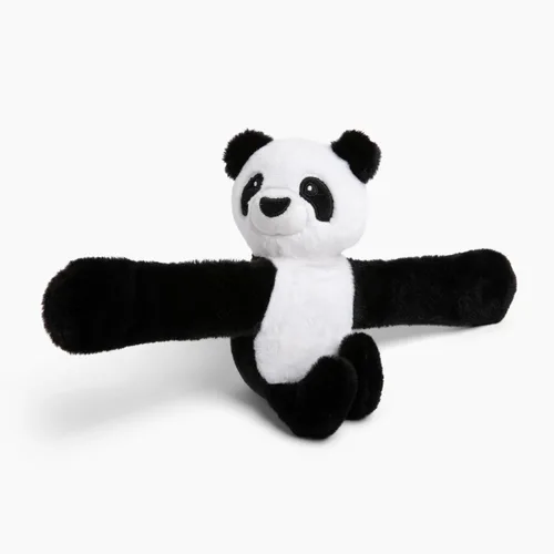Vista 3 de HUGIMALS Hug Babies Bowie The Panda Lindo animal de peluche mini relleno para niños Suave y mimoso portátil, cómodo, adorable compañero