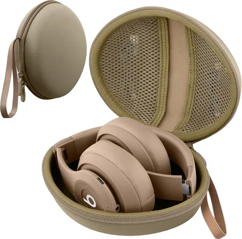 Vista 13 de co2CREA para audífonos Beats Studio Pro / Studio3 / Solo4 / Solo3, estuche de viaje rígido compatible con audífonos inalámbricos de diadema Beats