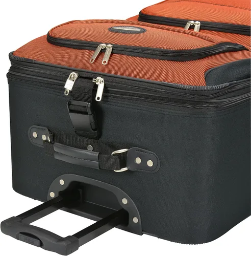 Vista 9 de Travel Select Amsterdam - Equipaje vertical y expandible con ruedas Naranja