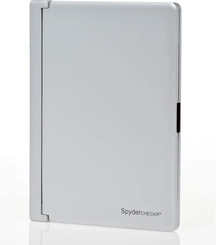 Vista 8 de Datacolor Spyder Checkr: herramienta de calibración de color para cámaras. Garantiza un color preciso y consistente con cámaras y luz variadas.