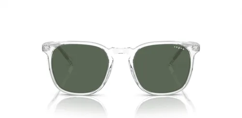 Vista 3 de Vogue Eyewear Gafas de sol Hombre Dark Havana Marco, Lentes Gradiente Marrón, 49MM