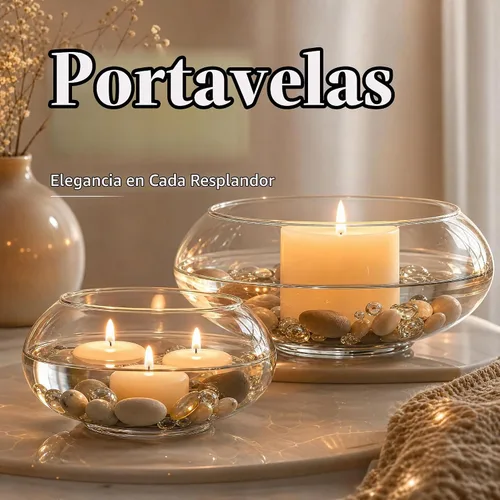 Vista 11 de ZENFUN Paquete de 2 jarrones de vidrio, jarrón de flores de boca ancha de 6 y 8 pulgadas, terrario redondo, maceta hidropónica de vidrio, recipiente