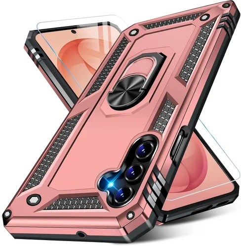 Vista 60 de Funda para Samsung Galaxy S21 5G resistente con protector de pantalla integrado, armadura dura, funda anticaída militar para Samsung S21 5G 6.2 2021