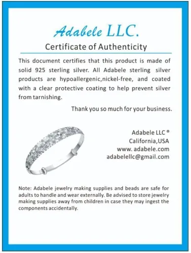 Vista 8 de Adabele 1 pieza auténtica de plata de ley 925 hipoalergénica amor pájaros encanto mascota animal grano compatible con Pandora todos los demás