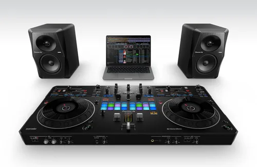 Vista 5 de Pioneer DJ DDJ-REV5 Controlador de DJ de rendimiento de 2 canales estilo Scratch (Negro)