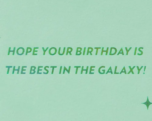 Vista 3 de Papyrus Star Wars - Tarjeta de cumpleaños (La mejor de la galaxia)