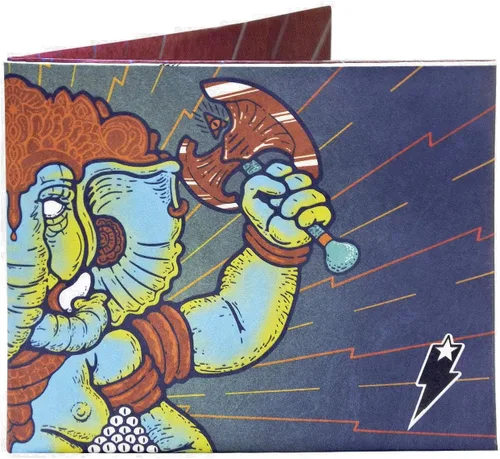 Vista 25 de SUPERVEK Cartera de papel: cartera delgada vegana, delgada, resistente al desgarro y al agua para hombre, The Great Wave, Regular