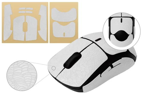 Vista 14 de TALONGAMES Grip Upgrade - Cinta de agarre antideslizante para ratón, compatible con Logitech G PRO X Superlight, Superlight 2, mouse inalámbrico