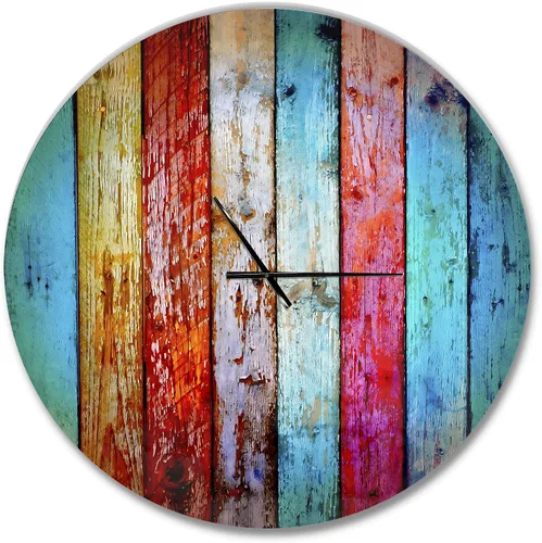 Vista 31 de DesignQ Reloj de pared con diseño de vaca y vida campestre para el hogar, dormitorio, baño, oficina, sala de estar