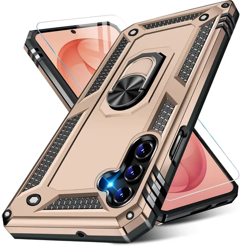 Vista 52 de Funda para Samsung Galaxy S21 5G resistente con protector de pantalla integrado, armadura dura, funda anticaída militar para Samsung S21 5G 6.2 2021