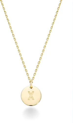 Vista 20 de Miabella Italian 925 Sterling Silver Initial Necklace Women Letter Pendant Plata esterlina