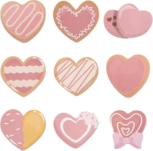 Vista 10 de Tema para hornear pan, notas adhesivas, bloc de notas autoadhesivas, kawaii lindo, suministros escolares de oficina