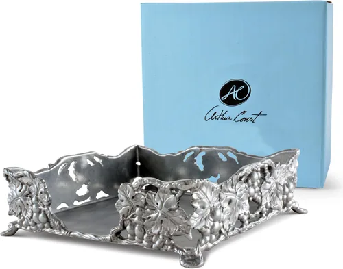 Vista 8 de Arthur Court Designs - Servilletero de almuerzo de uva