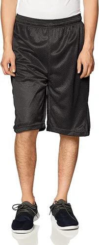 Vista 2 de Southpole Pantalones cortos básicos de malla de baloncesto para hombre