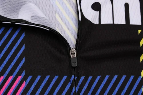 Vista 4 de Uriah Jersey de ciclismo de manga corta reflectante con bolsa trasera con cremallera