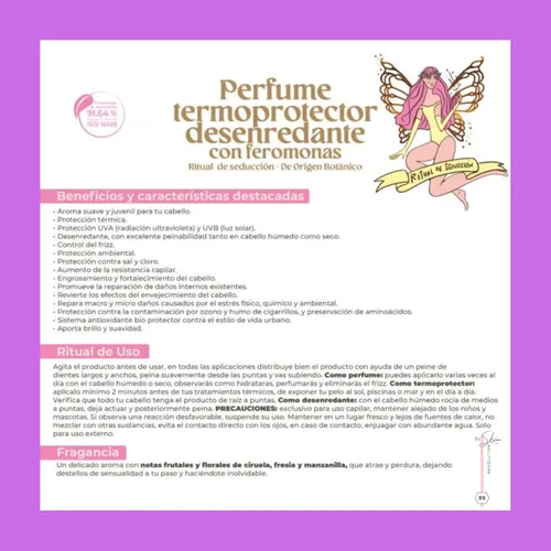 Vista 7 de Ritual Botánico Keratina Orgánica - Kit de mascarilla capilar y perfume