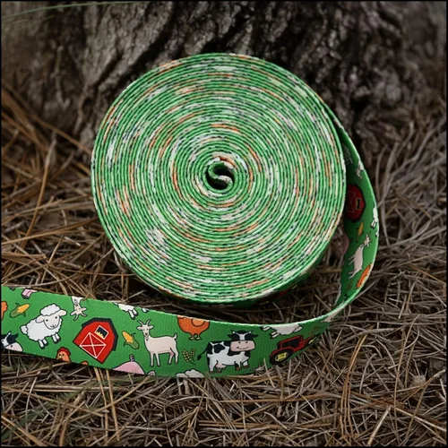 Vista 3 de Country Brook Design - Correas de poliéster Farm Life Y'all