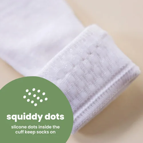 Vista 49 de squid socks Calcetines de viscosa de bambú 0-6M, 6-12M, 12-24M y 2T-3T Calcetines que se mantienen puestos