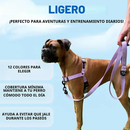 Vista 5 de ShawnCo Dream Walk Arnés para Perros Sin Tirones - Ajustable, Cómodo, Fácil de Usar, Cabestro para Mascotas para Ayudar a Detener los Tirones