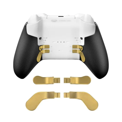 Vista 4 de Metal Replacement Thumbsticks for Xbox Elite Controller Series 2 Core,Component Pack Includes 4 Swap Magnetic Joysticks,4 Paddles,1 Standard D-Pads