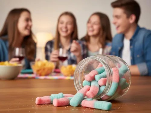 Vista 7 de Smarty Stop Sour Cola Bottle Gummy Candy (1 libra (paquete de 1), goma de mascar grande