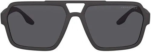 Vista 2 de Gafas de sol Prada Linea Rossa PS 1 XS DG002G Black Rubber, Hombre, Caucho negro