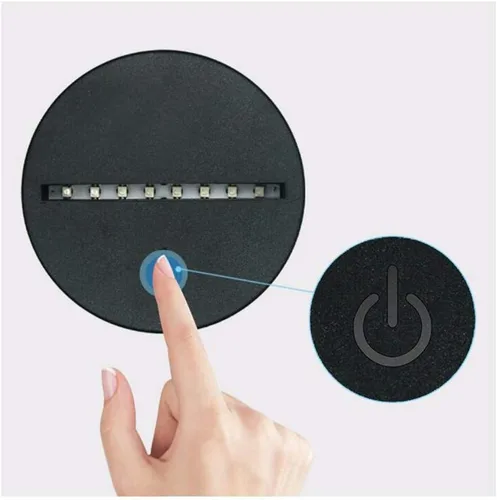 Vista 5 de pigpigboss Kit de arte de luz nocturna de pintura de diamantes, lámpara de noche LED de animales con diamantes para adultos, principiantes, hogar