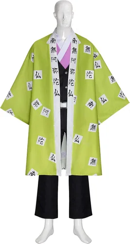 Vista 2 de Disfraz de anime para cosplay de Himejima Gyoumei conjunto completo de disfraz