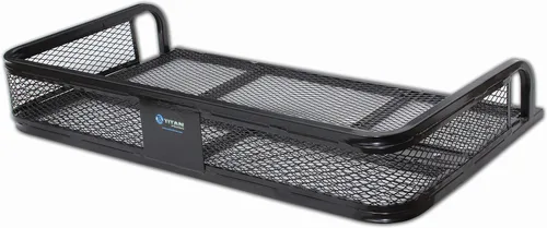 Vista 2 de Titan - Estante de almacenamiento trasero universal para ATV, canasta de carga