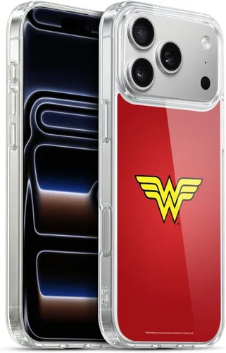 Vista 143 de Head Case Designs Funda de gel suave con licencia oficial de Wonder Woman DC Comics Classic Logos compatible con Apple iPhone 7 Plus/iPhone 8 Plus