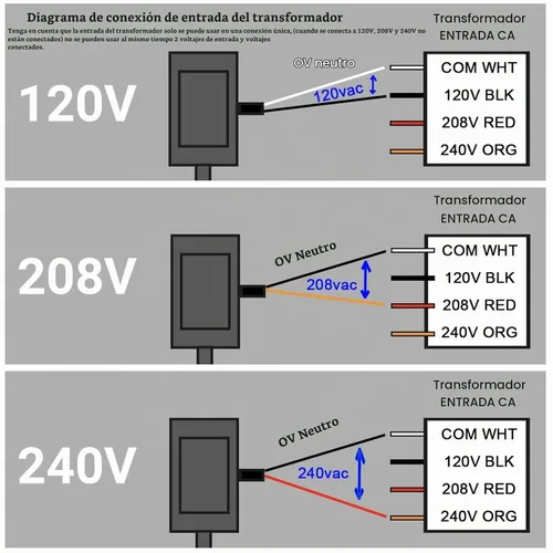 Vista 11 de 24V 40VA Control Transformer, Primary 120/208/240V, Secondary 24V Isolation Transformer with Foot Mount for HVAC Furnace Multi Tap