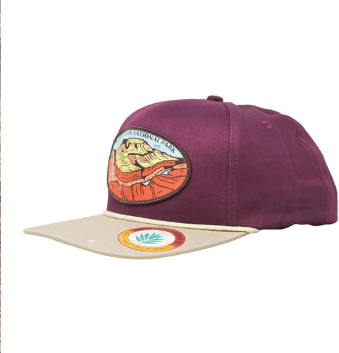 Vista 5 de Sendero Provisions Co. National Park - Sombrero de cuerda trenzada Snapback Collection
