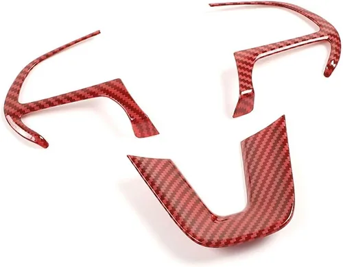 Vista 6 de GZXinWei Adhesivo para cubierta de marco interior de fibra de carbono para Dodge Dodge Challenger 2015-2023 Charger 2016-2023