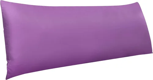 Vista 19 de NTBAY Fundas de almohada de satén con cremallera para cabello y piel, juego de 2 fundas de almohada estándar de lujo con cremallera oculta, 20 x 26