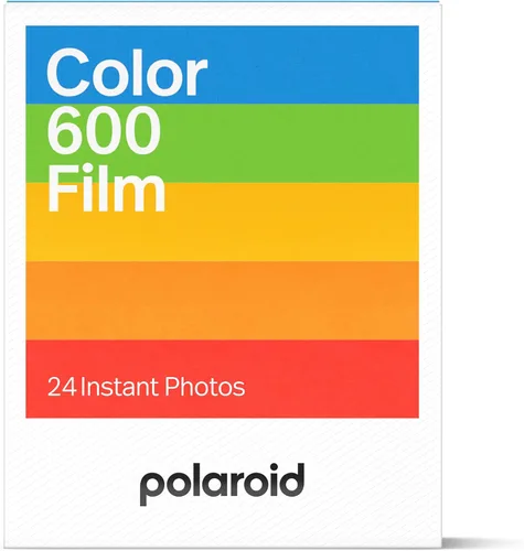 Vista 2 de Película Polaroid Color 600 Paquete Triple, 24 Fotos (6273)