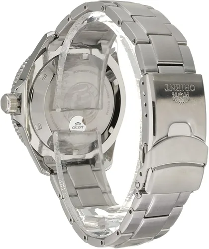 Vista 2 de Orient RA-AA0008B Kano Reloj de buceo automático de acero inoxidable bisel negro con esfera negra