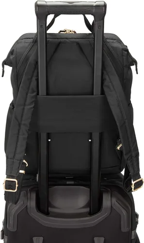 Vista 8 de PacSafe Mochila antirrobo Citysafe CX 17L para mujer, se adapta a laptop de 16 pulgadas, Negro, talla única , Citysafe Cx 17l - Mochila antirrobo
