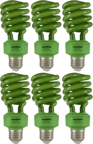 Vista 2 de Sunlite, foco fluorescente CFL bajo consumo en espiral (24 vatios)