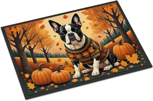 Vista 66 de Caroline's Treasures DAC1041MAT - Tapete de algodón de Tulear para puerta delantera, 18 x 27 pulgadas, para interiores y exteriores, para entrada