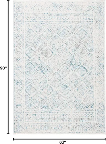 Vista 8 de Safavieh - Alfombra decorativa de la colección Tulum, modelo TUL264F, estilo marroquí, bohemio y desgastado, no suelta pelusa, para sala, vestíbulo