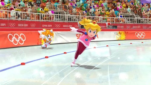 Vista 2 de Mario & Sonic at the Sochi 2014 Olympic Winter Games - Nintendo Wii U