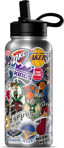 Vista 11 de Hydrapeak x NBA Taza de café con licencia oficial de todos los equipos de 18 onzas, con tapa abatible y asa para viajes, para frío/calor, taza