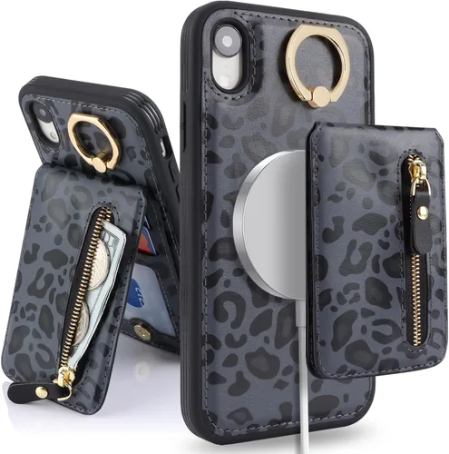 Vista 20 de Funda para iPhone 16 Plus con tarjetero - Negro negro ( A + Black )