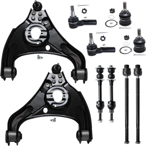 Vista 531 de Detroit Axle - Kit de suspensión frontal de 10 piezas para Dodge Avenger 2008-2014, Chrysler Sebring 2007-2010, 2 brazos de control inferiores, 2